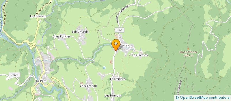 localisation de l'entreprise D.S.D.R  LA MOTTE-EN-BAUGES