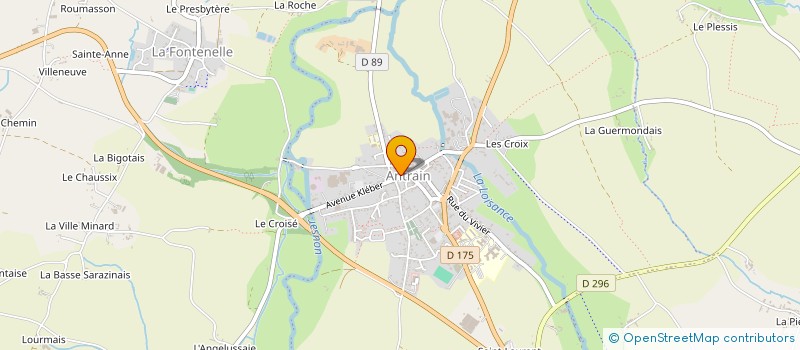 localisation de l'entreprise D.S. DEROYANT  VAL-COUESNON