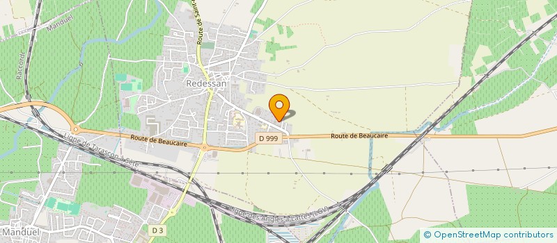 localisation de l'entreprise D.S.E.  REDESSAN