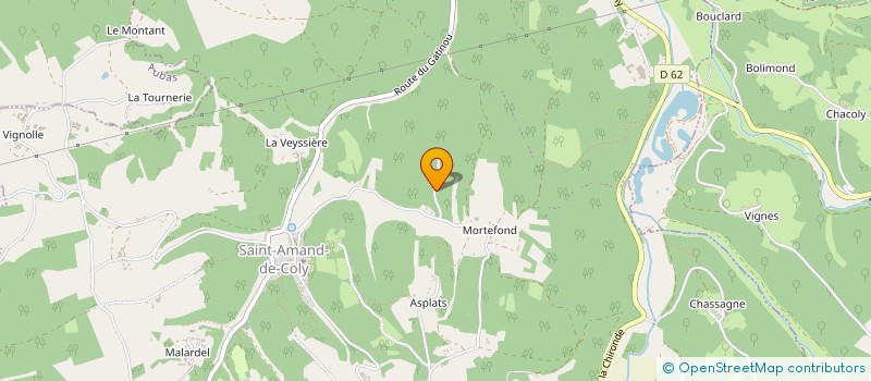 localisation de l'entreprise D.S.E (DIVISION, SALAMANDRE, ELITE)  COLY-SAINT-AMAND