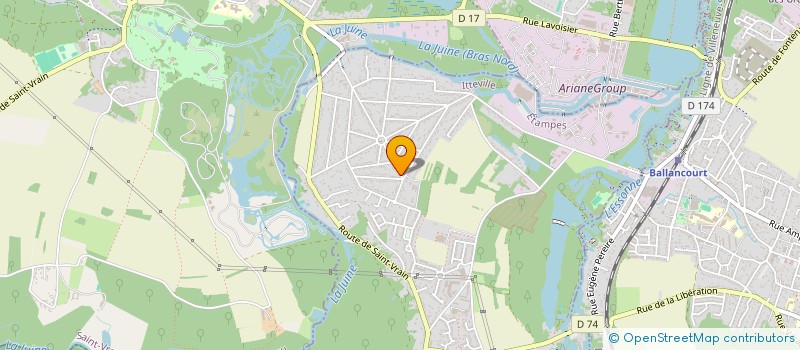 localisation de l'entreprise D.S.F. AUTOMOBILES  ITTEVILLE