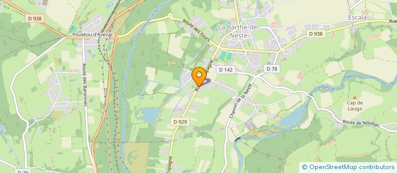 localisation de l'entreprise D.S.F.N.  IZAUX