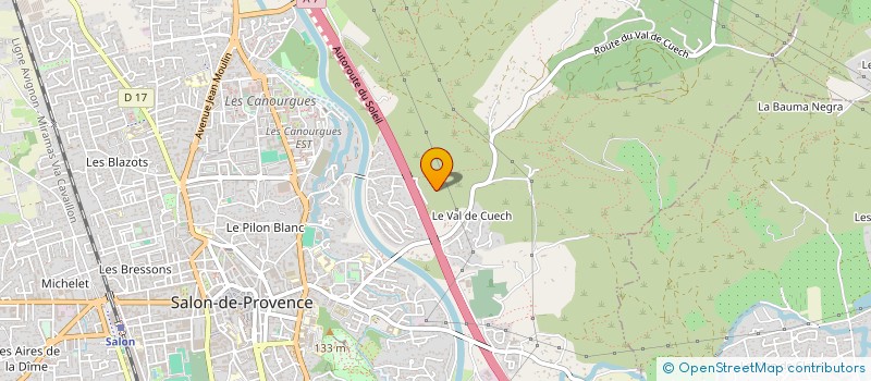 localisation de l'entreprise D.S.G  SALON-DE-PROVENCE