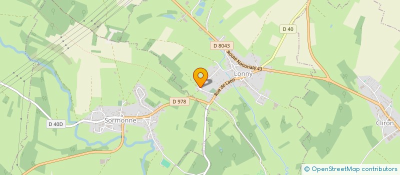 localisation de l'entreprise D.S.G. ENTREPRISE  LONNY