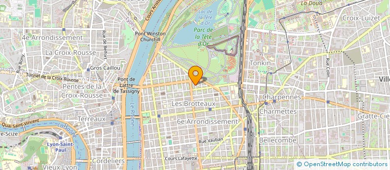 localisation de l'entreprise D S GOUDRON  LYON