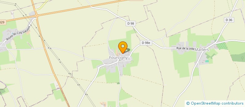 localisation de l'entreprise D.S.H. MACONNERIE  MEIGNEUX