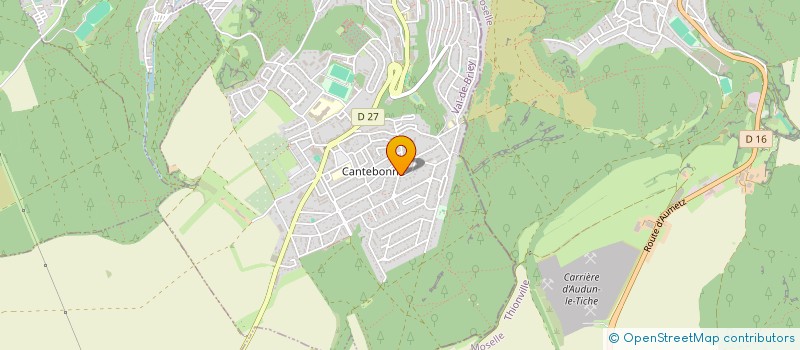 localisation de l'entreprise D. S. HABITAT  VILLERUPT