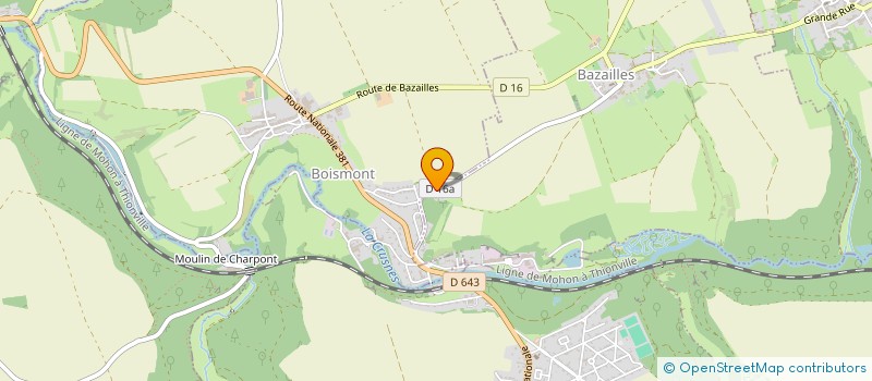 localisation de l'entreprise D.S. INVESTISSEMENTS ET CONSULTING  BOISMONT