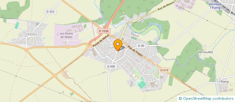 localisation de l'entreprise D.S.J BATIMENT  GUIGNES