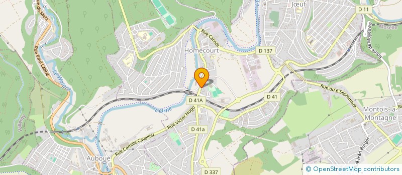 localisation de l'entreprise D.S.L.  VALLEROY