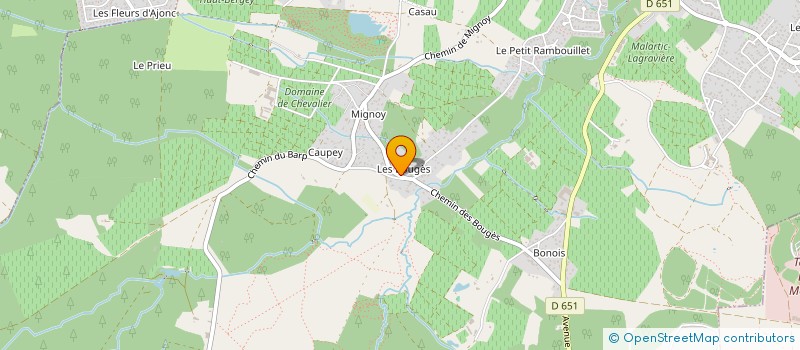 localisation de l'entreprise D S L  DUFOURD SERVICE LOCATION  VILLENAVE-D'ORNON