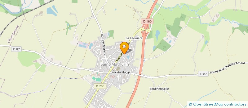 localisation de l'entreprise D&S LITTORAL à SAINT-MATHURIN