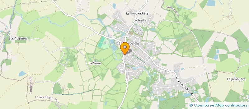 localisation de l'entreprise D.S.M  LANDERONDE