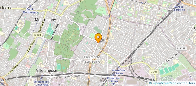 localisation de l'entreprise D.S.M.C. à PIERREFITTE-SUR-SEINE