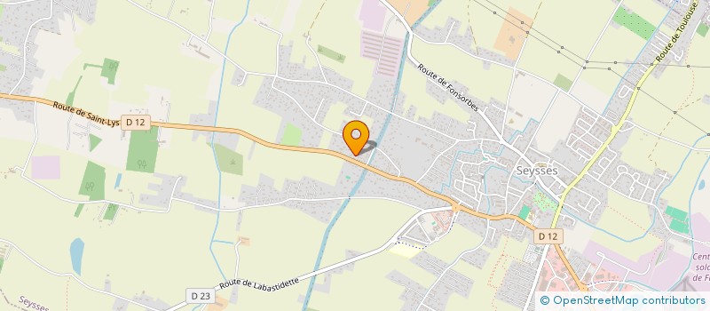 localisation de l'entreprise D.S.M. CONSTRUCTIONS  SEYSSES