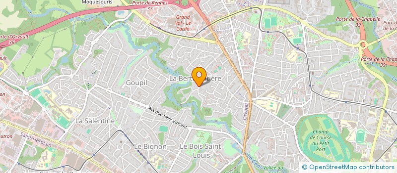 localisation de l'entreprise D.S.N.R.L.N. à ORVAULT