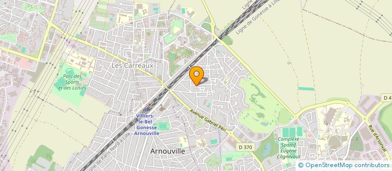 localisation de l'entreprise D S P à GONESSE