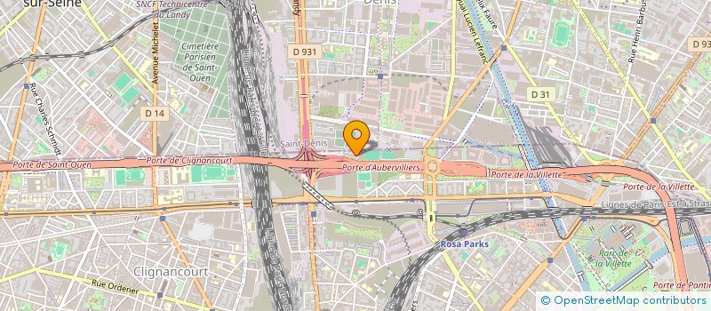 localisation de l'entreprise D.S.P  PARIS