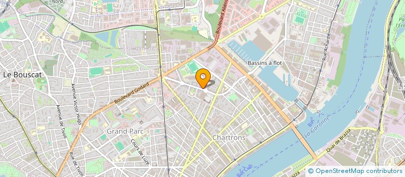 localisation de l'entreprise D.S.P.  BORDEAUX