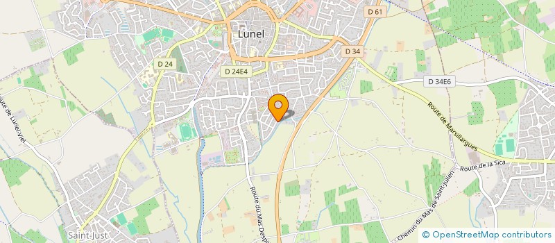 localisation de l'entreprise D.S.P. DURAND SECURITE PROTECTION à LUNEL