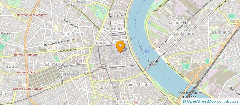 localisation de l'entreprise D S P H à BORDEAUX