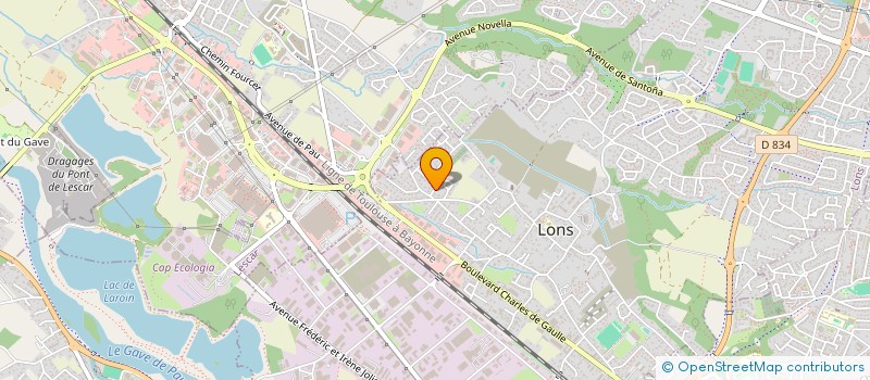 localisation de l'entreprise D.S.P.P.  SALLES