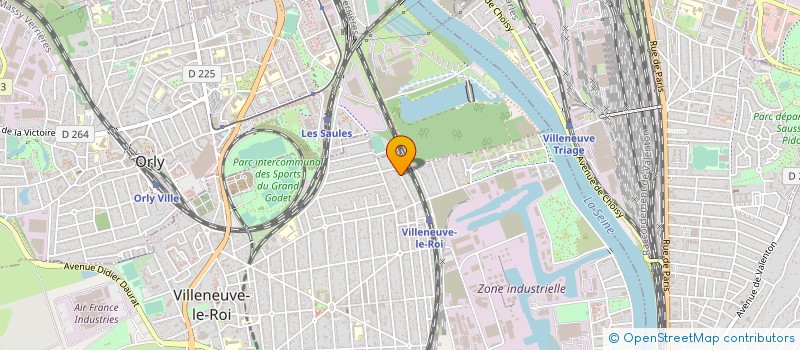 localisation de l'entreprise D.S PLOMBIER à VILLENEUVE-LE-ROI