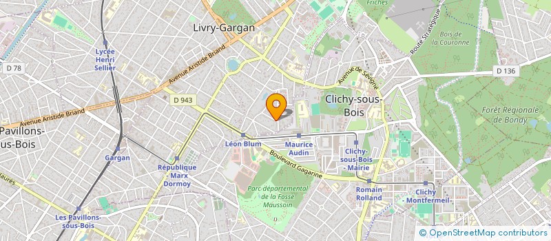 localisation de l'entreprise D.S RENOV à LIVRY-GARGAN