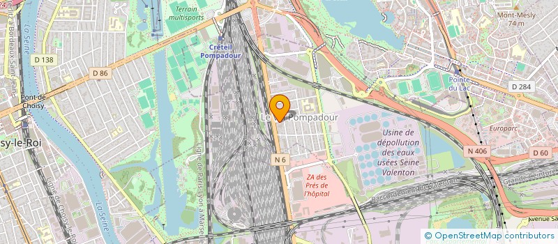 localisation de l'entreprise D S T  VALENTON