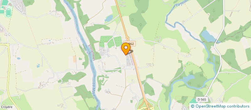 localisation de l'entreprise D.S.T.L.  ENTRAMMES