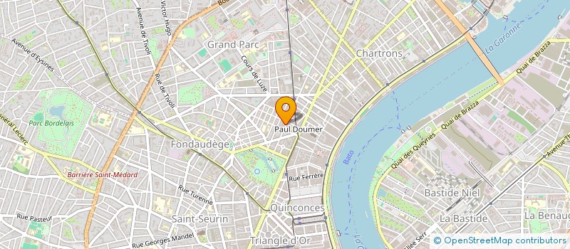 localisation de l'entreprise D.S.T.M.I. à BORDEAUX