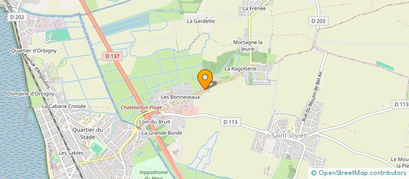 localisation de l'entreprise D S V à SAINT-VIVIEN