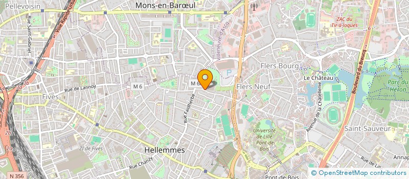 localisation de l'entreprise D-SELECTION MADEMOISELLE M à LILLE
