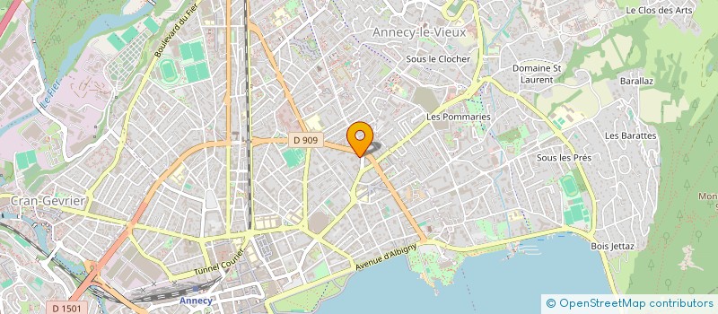 localisation de l'entreprise D-SID - DONNER DU SENS - INVENTER DEMAIN à ANNECY