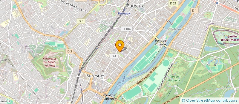 localisation de l'entreprise D-SIDES à SURESNES