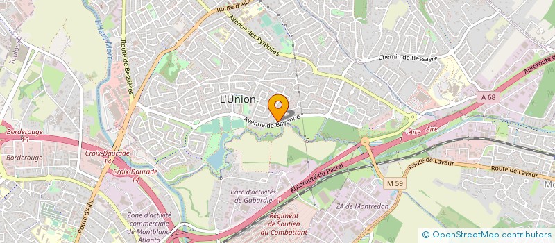 localisation de l'entreprise D.SKILL MANAGEMENT à L'UNION