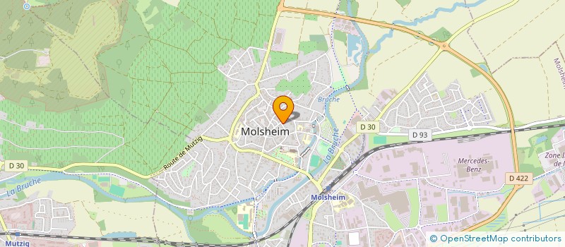 localisation de l'entreprise D'SNM SERVICES à MOLSHEIM
