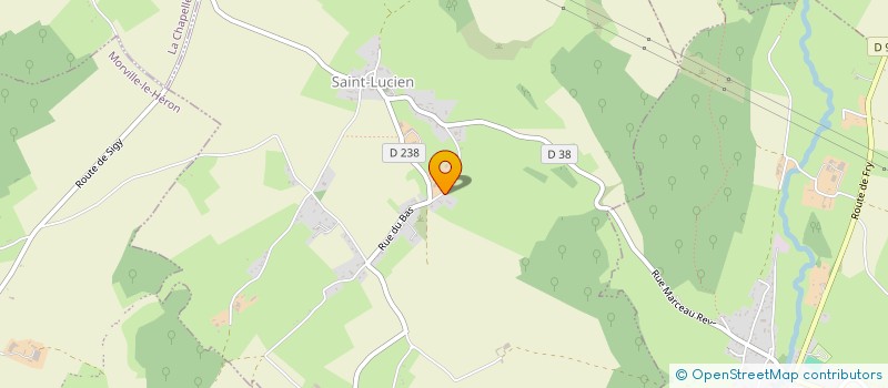 localisation de l'entreprise D-SOLUTIONS  SAINT-LUCIEN