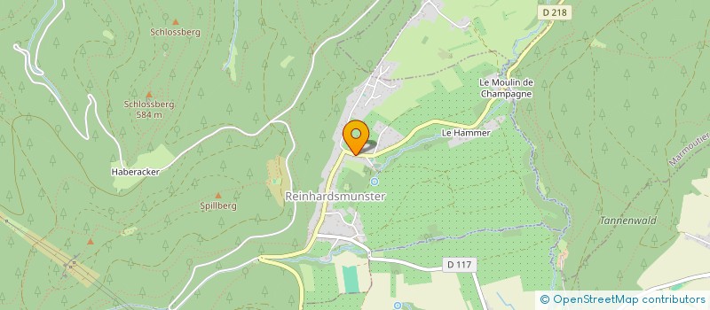 localisation de l'entreprise D'SONNEROSE VON JETTERSWILLER  JETTERSWILLER