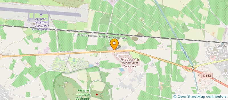 localisation de l'entreprise D'STOCK CARRELAGE  VIAS