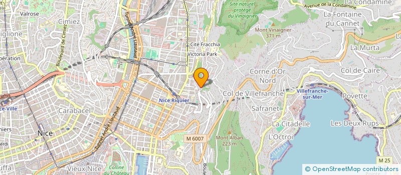 localisation de l'entreprise D & T à NICE