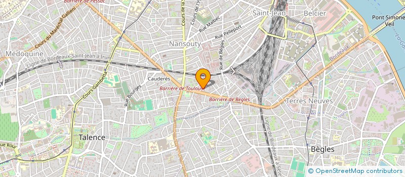 localisation de l'entreprise D&T  BORDEAUX