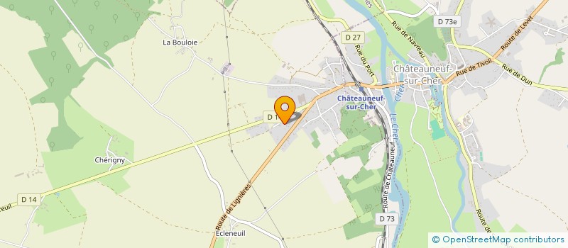 localisation de l'entreprise D.T. AGRO à CHAVANNES