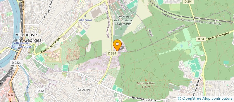 localisation de l'entreprise D. T. ALU  VALENTON