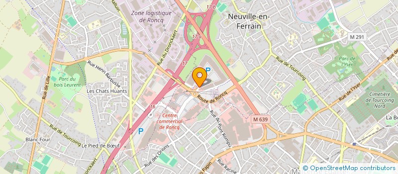 localisation de l'entreprise D.T.C. à NEUVILLE-EN-FERRAIN