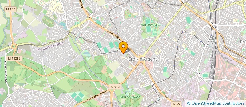 localisation de l'entreprise D.T. ETANCHEITE à MONTPELLIER