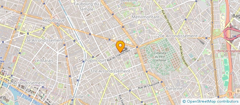 localisation de l'entreprise D.T.I.P DEMENAGEMENT TRANSFERTS INDUSTRIES PARTICULIERS à PARIS