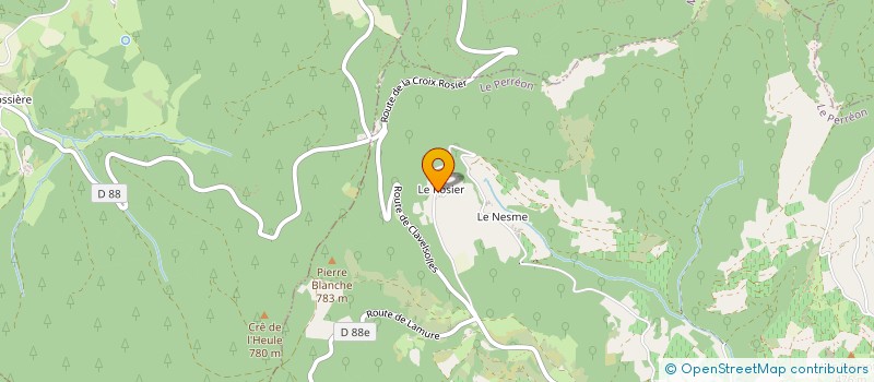 localisation de l'entreprise D T L  LE PERREON