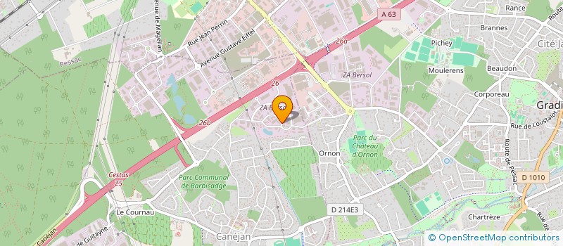 localisation de l'entreprise D.T.L.A. à LEGE-CAP-FERRET