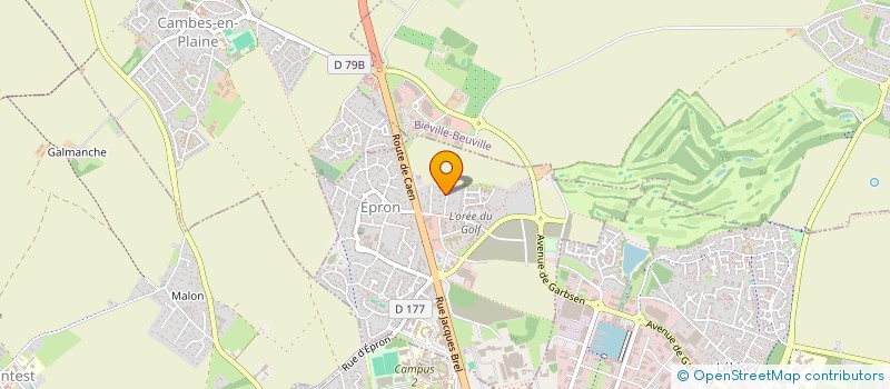 localisation de l'entreprise D.T.M.  EPRON